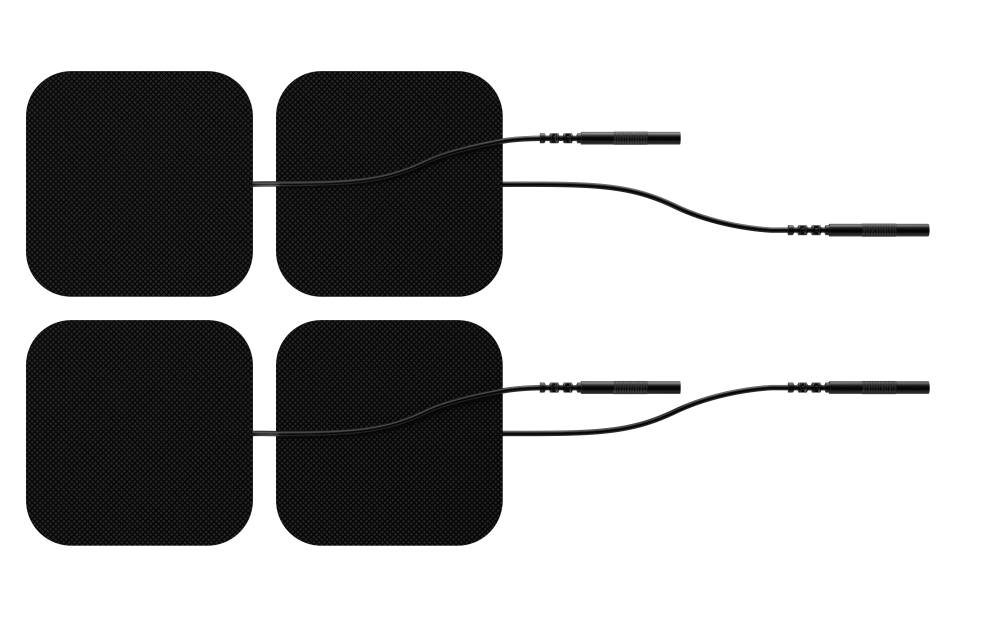 iReliev CM5050-BK TENS Unit Muscle Stimulation Electrode Pads