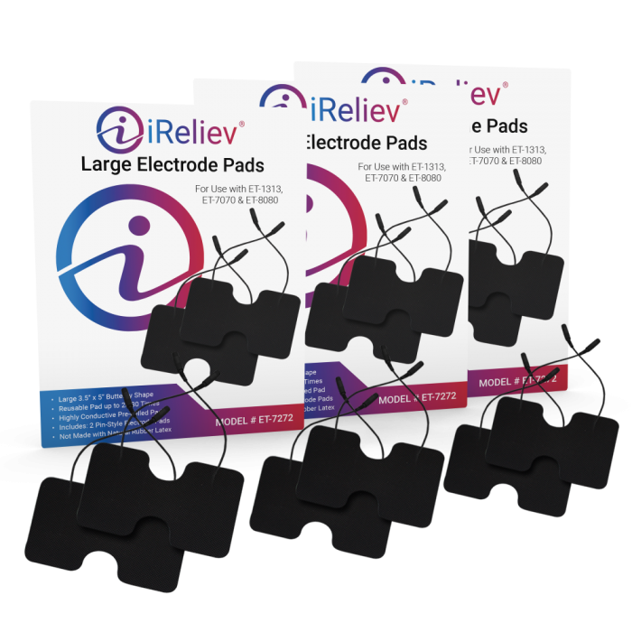 iReliev ET-7272 3 Pack of Large Pads